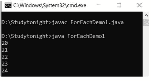 for-each-loop