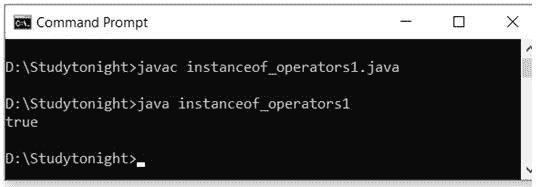 instance of operator example