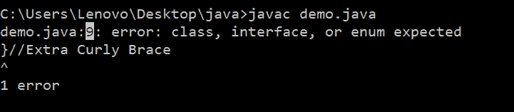 Error