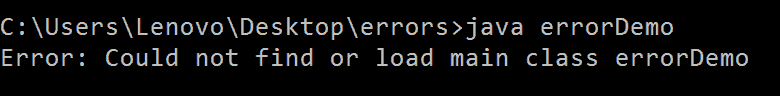 Incorrect .class file name
