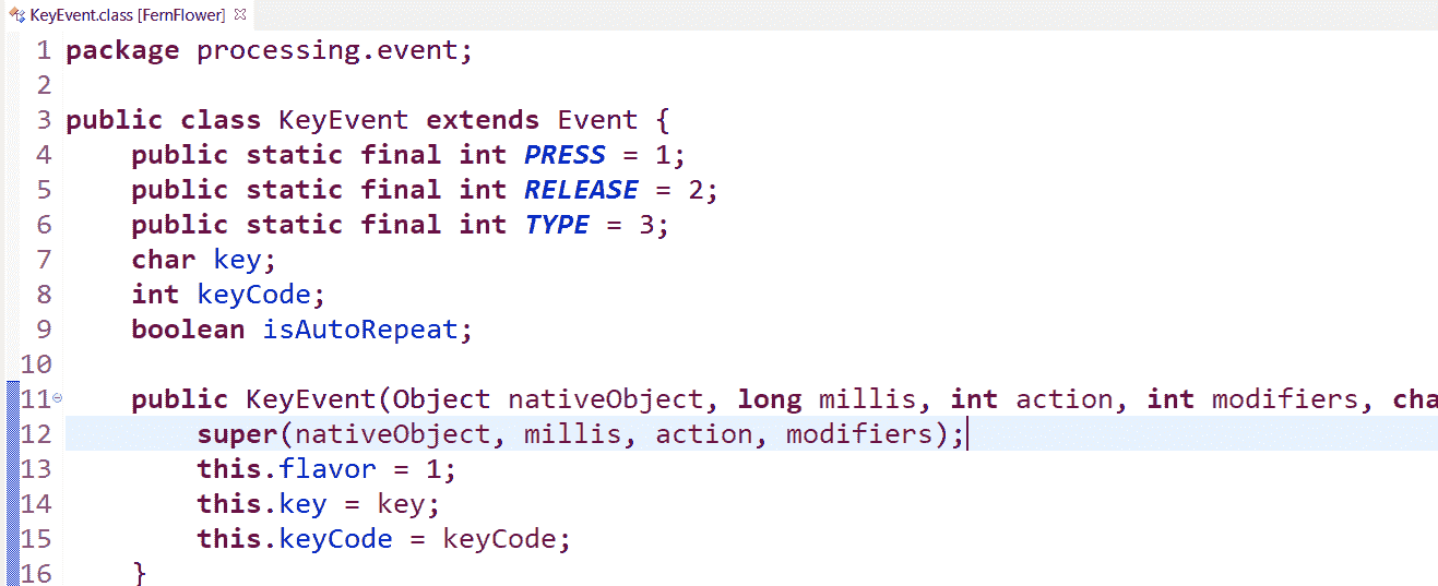 Decompiled Class