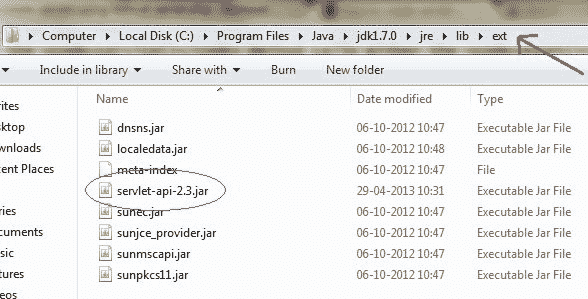 compiling a Servlet