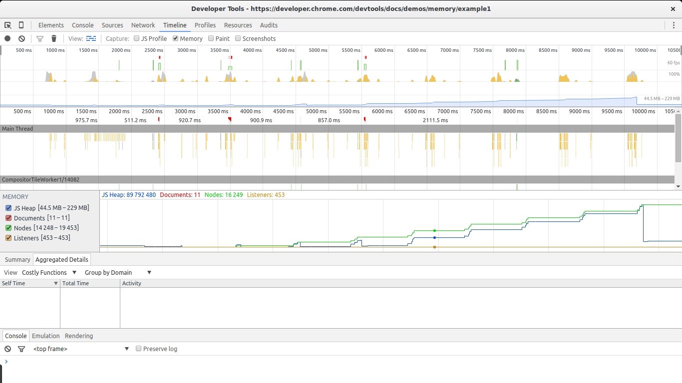 Timeline视图